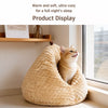 Chicken Butt Plush Cat Bed