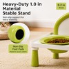 Raised Ceramic Double Pet Bowl Set