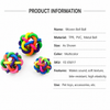Rainbow Bell Rope Ball Toy for Cats and Dogs