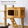 Cat Tree with Scratching Posts and a Hideaway