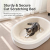 Oval Corrugated Paper Cat Scratcher Lounge