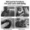 White Corrugated Cardboard Cat Scratcher Bed