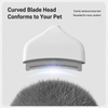 Curved-Tooth Thinning Comb for Cats & Dogs