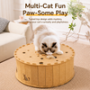 Donut Cat Scratcher Tunnel Bed