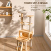 Multi-Level Cat Tree with Space Pod and Scratching Post