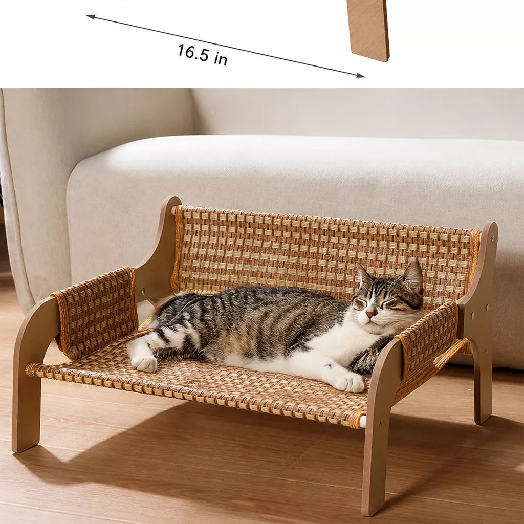 Nylon Cat Bed with Nest-Inspired Shape