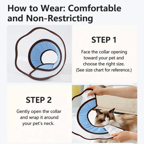 Soft Nylon Recovery Cone for Dogs