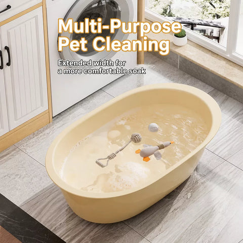 Pet Bath Tub for Small Dogs and Cats