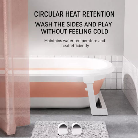 Pet Bath Tub with Drain for Small to Medium Dogs & Cats