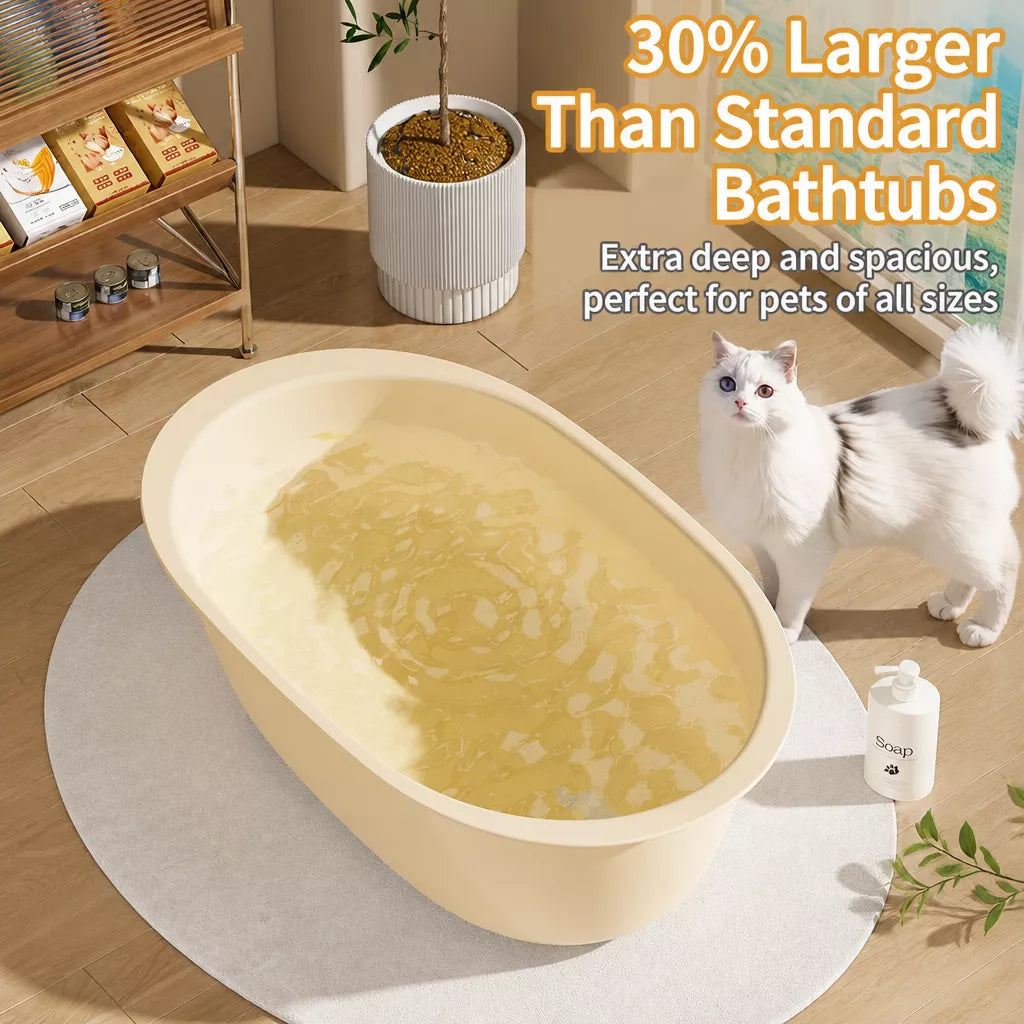 Pet Bath Tub for Small Dogs and Cats