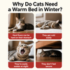 Semi-Enclosed EPE Foam Pet Bed for Cats & Dogs