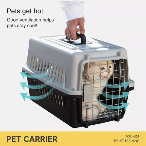 Pet Travel Carrier for Cats and Small to Medium Dogs