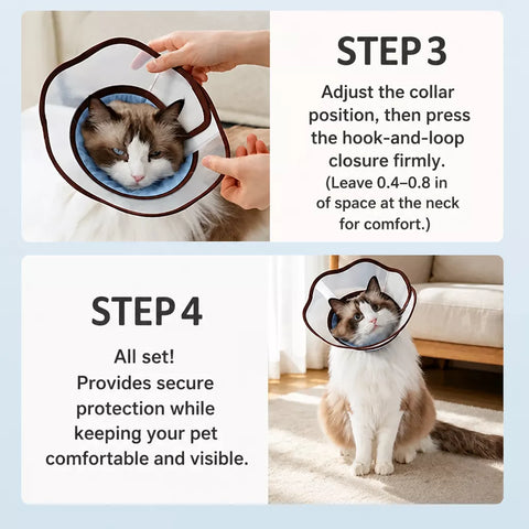 Soft Nylon Recovery Cone for Dogs