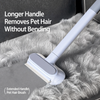 Long-Handle Pet Hair Remover Brush for Sofas & Carpets