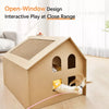 Corrugated Cardboard Cat Scratcher House