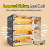 Multi-Level Cat Condo with Integrated Litter Box