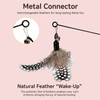 Interactive Feather Cat Toy Wand - p-00053