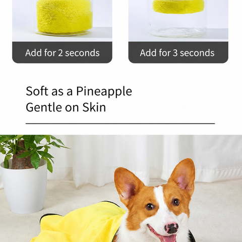 Cotton Pet Drying Towel for Dogs & Cats