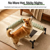 Elevated Pet Cot with Removable Bolster