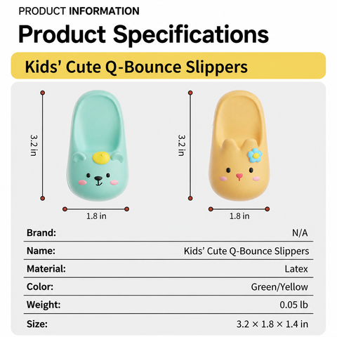 Latex Squeaky Slipper Chew Toy for Small and Medium Dogs