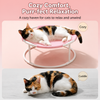Round Elevated Pet Bed for Year-Round Lounging