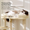 Compact Cat Tree with Space Capsule Hideaway