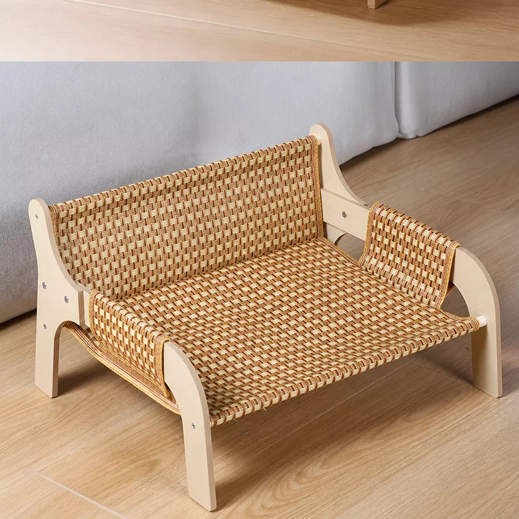 Nylon Cat Bed with Nest-Inspired Shape