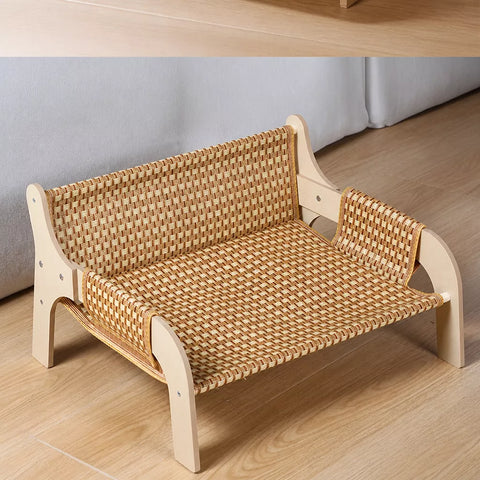 Nylon Cat Bed with Nest-Inspired Shape