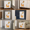 Wall-Mounted Cat Scratcher with Braided Cotton Rope