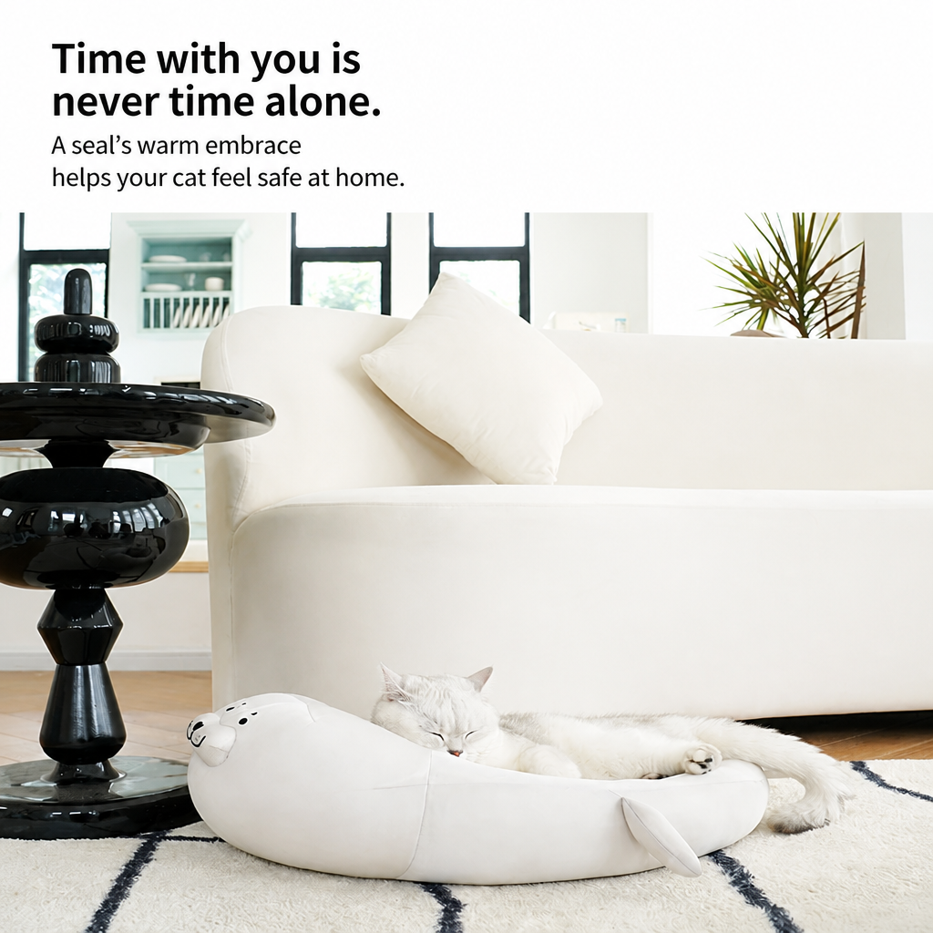 Semi-Enclosed Washable Cat Bed