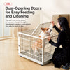 Indoor Resin Pet Crate for Small to Medium Dogs