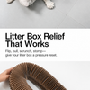 Foldable Accordion Corrugated Cat Scratcher with Bell