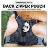 Adjustable Nylon Vest-Style Dog Harness with Leash