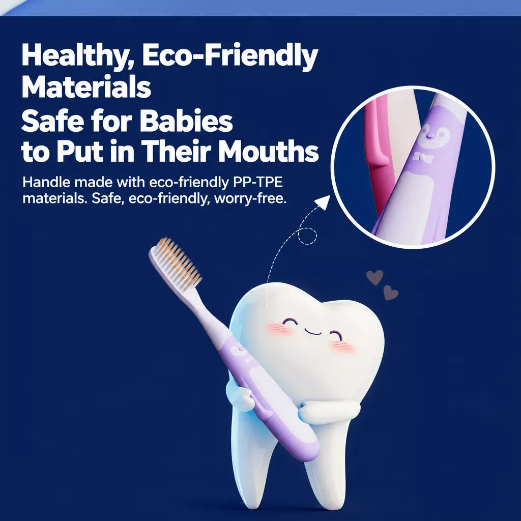 Penguin Soft-Bristle Toothbrush for Children Ages 6–12