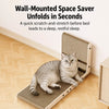 L-Shaped Vertical Kraft Paper Cat Scratcher for Cats