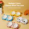 Ceramic Double Pet Bowls with Elevated Stand
