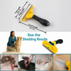 Flea & Deshedding Comb for Cats and Dogs