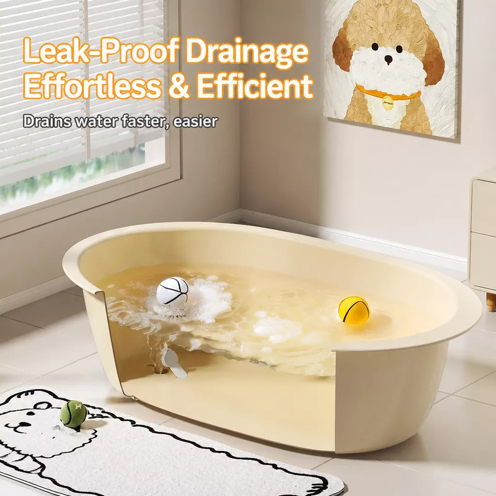 Pet Bath Tub for Small Dogs and Cats