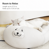 Semi-Enclosed Washable Cat Bed for Year-Round Use