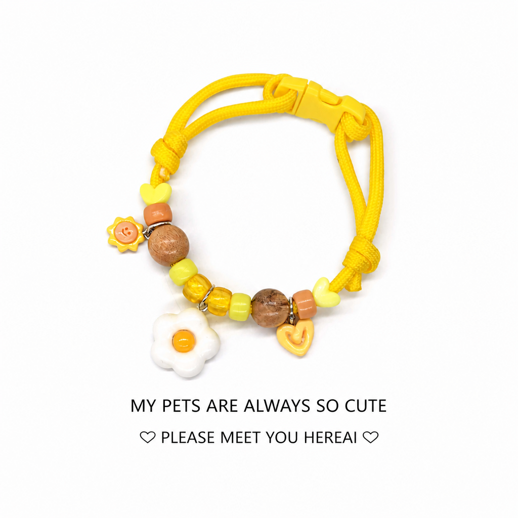 Adjustable Nylon Collar for Small Cats & Dogs