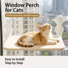 Window-Mounted Cat Hammock with Suction Cups