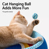 Deep-Profile Cat Scratcher Bed for Scratching and Lounging