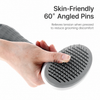 Self-Cleaning Pet Brush for Dogs & Cats, 3.8-Inch Wide Head