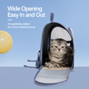 Large Pet Carrier Backpack with Panoramic Window for Cats