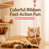 Feather Cat Teaser Toy Set with Bells