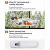 Transparent Foldable Cat Window Hammock