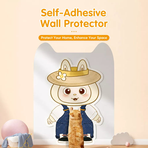 Adhesive Wall-Mounted Cat Scratching Pad
