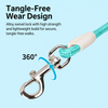 Y-Shaped Nylon Dog Harness and Leash