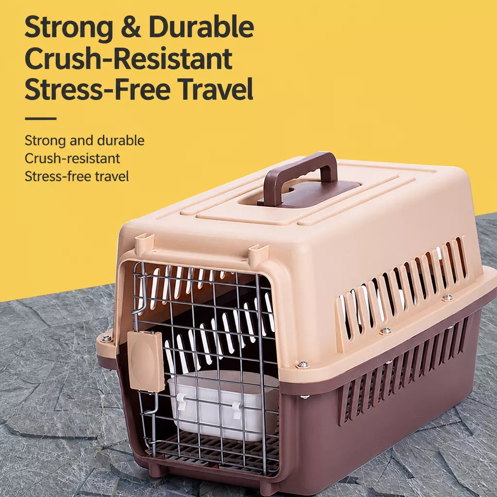 Pet Travel Carrier for Cats and Small to Medium Dogs