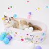Deep-Groove Corrugated Cardboard Cat Scratcher Lounger